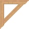 Ekena Millwork Traditional Traditional Smooth Bracket, Western Red Cedar, 5 1/2"W x 40"D x 40"H BKT06X40X40TRA01SWR - alternate 4